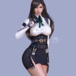 《最终幻想7》蒂法新3D美图 穿新服装展示性感魅力